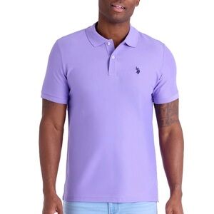 U.S. Polo Assn. Lavender Polo Shirt
